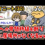 【悲報】ワイニート「姪への骨髄移植を断っただけで家に居場所がなくなったんやが…ワイには断る権利もないんか？」→結果wwwww【2ch面白いスレ】